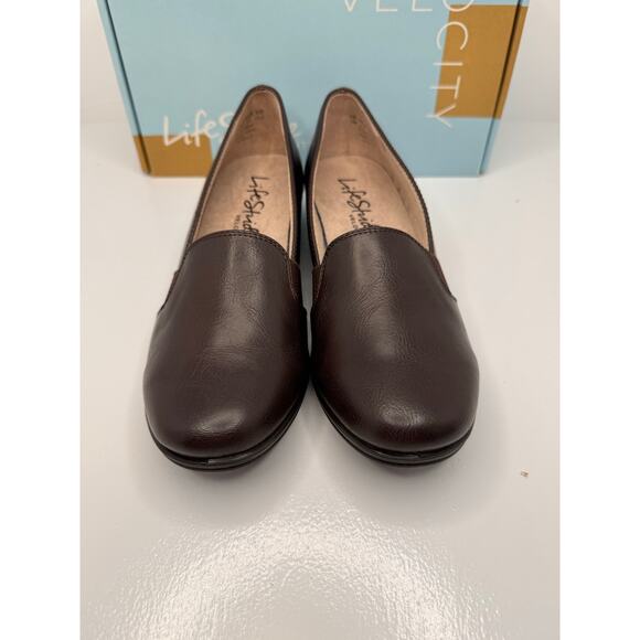 LifeStride Isabelle Dark Chocolate Loafers Women’s Size 7M - NEW IN BOX - Picture 3 of 11